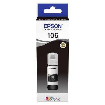 Inkoustová náplň Epson 106 EcoTank černá