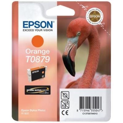Inkoustová náplň Epson T0879 oranžová