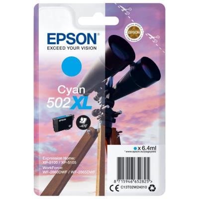 Epson 502XL modrá