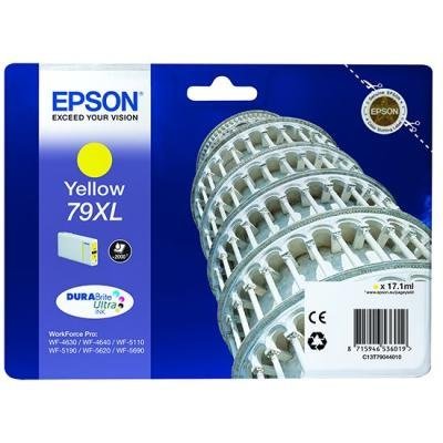 Inkoustová náplň Epson T7904 žlutá