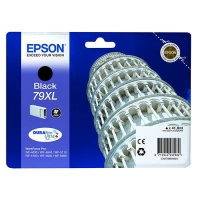 Inkoustová náplň Epson T7901 černá