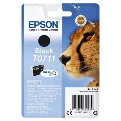 Inkoustová náplň Epson T0711 černá
