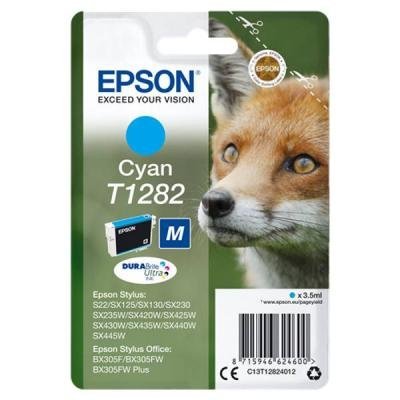 Inkoustová náplň Epson T1282 modrá