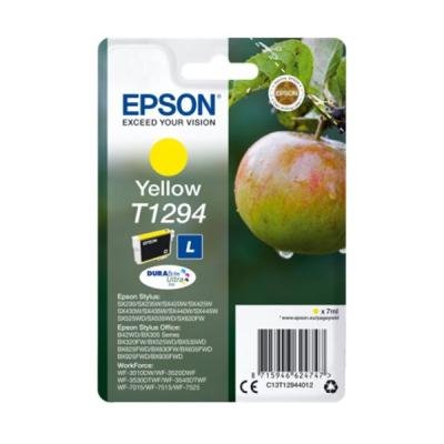 Inkoustová náplň Epson T1294 žlutá