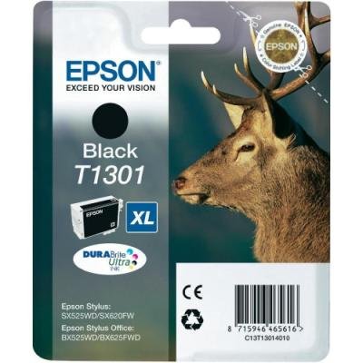 Inkoustová náplň Epson T1301 černá