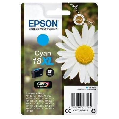 Inkoustová náplň Epson T1812 modrá
