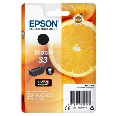 Inkoustová náplň Epson T3331 černá