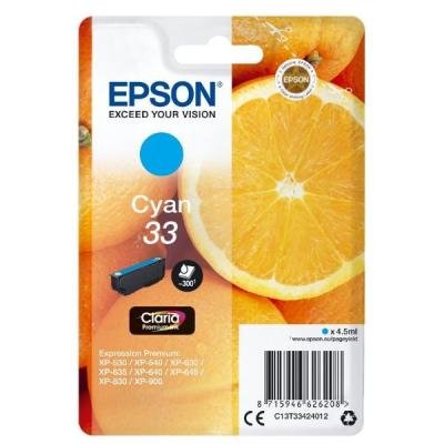 Inkoustová náplň Epson T3342 modrá