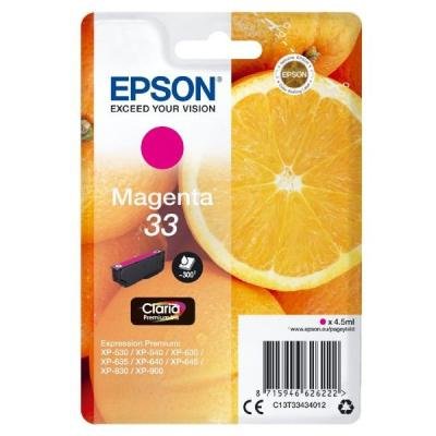 Inkoustová náplň Epson T3343 purpurová