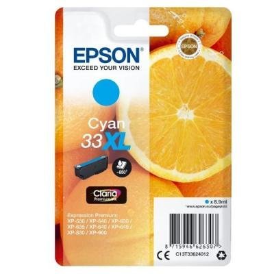 Inkoustová náplň Epson T3362 modrá