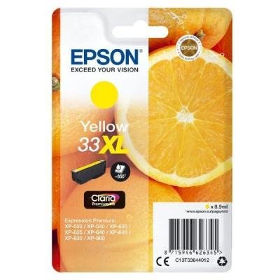 Inkoustová náplň Epson T3364 žlutá