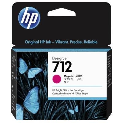 HP 712 purpurová