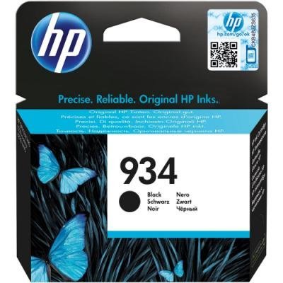 HP inkoustová kazeta 934 černá C2P19AE originál