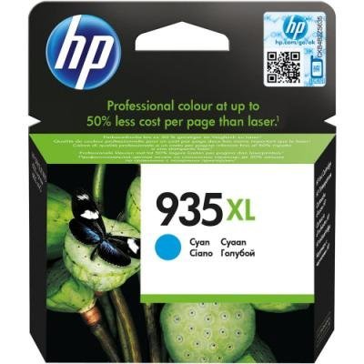 Inkoustová náplň HP 935XL (C2P24AE) modrá
