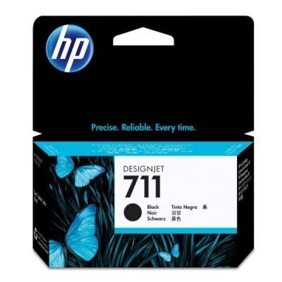 Inkoustová náplň HP 711 (CZ129A) černá
