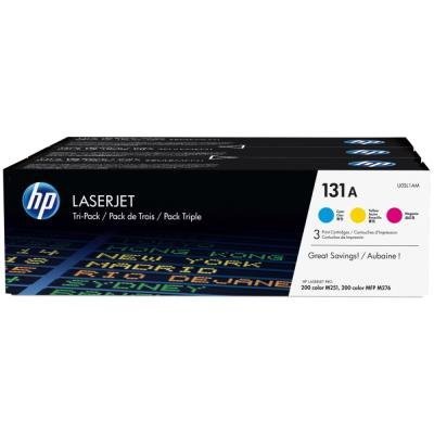 Toner HP 131A (U0SL1AM) trojpack CMY