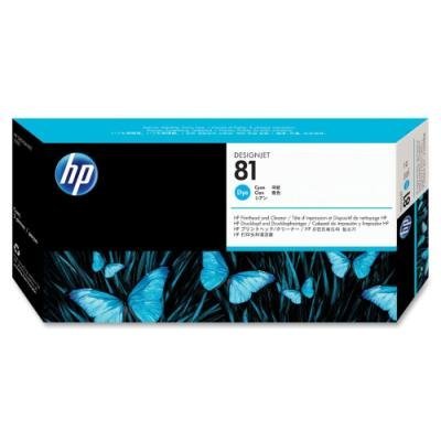 HP (81) tisková hlava azurová pro DSJ 5x00, C4951A  originál