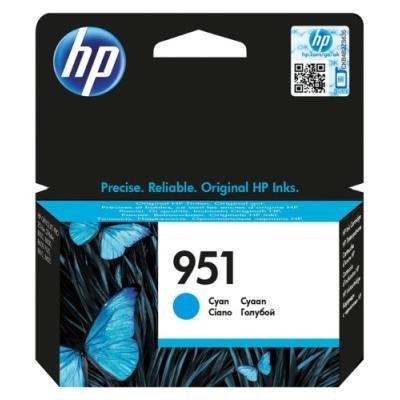 Inkoustová náplň HP 951 (CN050AE) modrá