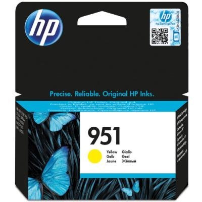 Inkoustová náplň HP 951 (CN052AE) žlutá