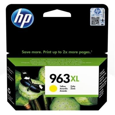 Inkoustová náplň HP 963XL (3JA29AE) žlutá