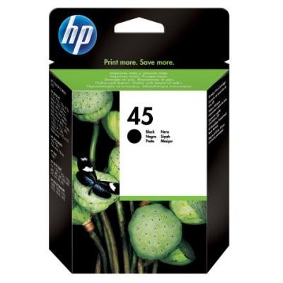 (45) HP 51645A - cartridge black, DJ 7x,8x,9x,11x,12x