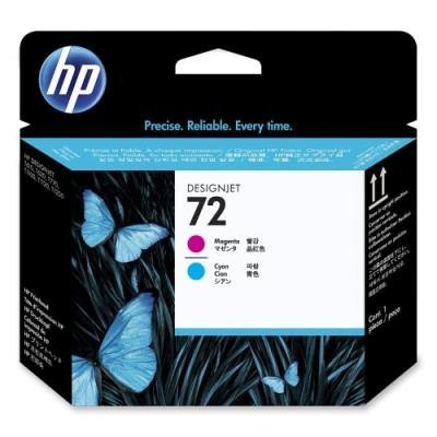 HP 72 (C9383A) modrá a červená