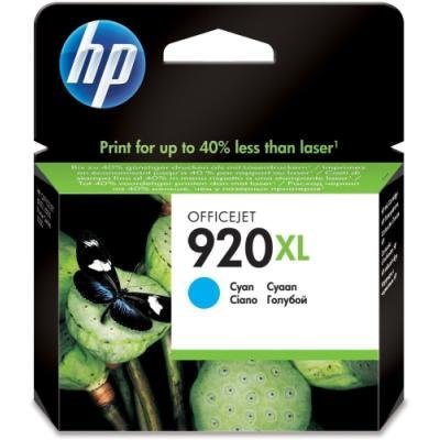 HP azurová inkoustová kazeta (920XL), CD972AE