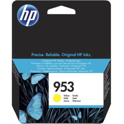 Inkoustová náplň HP 953 (F6U14AE) žlutá