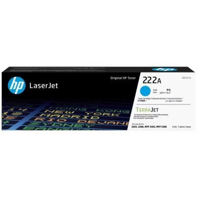 HP 222A Azurová originální laserová tonerová kazeta