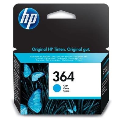 HP 364 inkoustová náplň Vivera azurová CB318EE