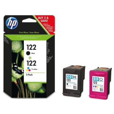 Inkoustová náplň HP 122 (CR340HE) multipack CMYK