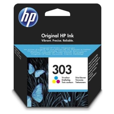 Inkoustová náplň HP 303 (T6N01AE) CMY