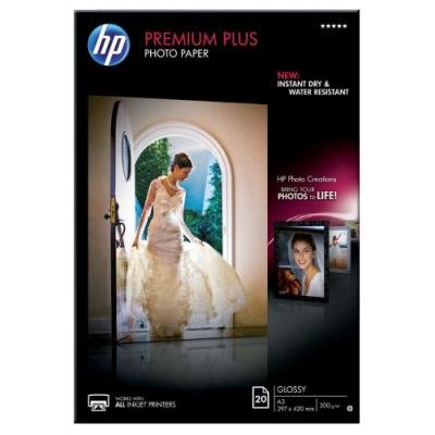 Fotopapír HP Premium Plus Photo Paper A3 20 ks