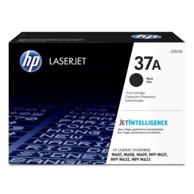 HP 37A black original toner cartridge LaserJet