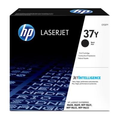 HP 37Y black original toner cartridge LaserJet s mimořádně vysokou výtěžností