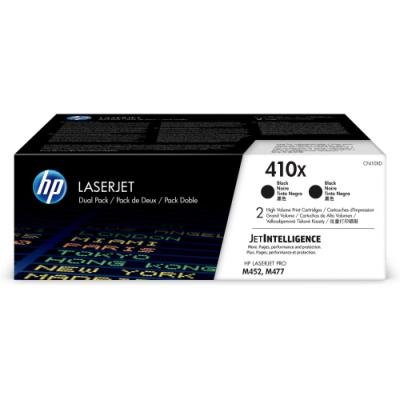 Toner HP 410X (CF410XD) dvojpack černý