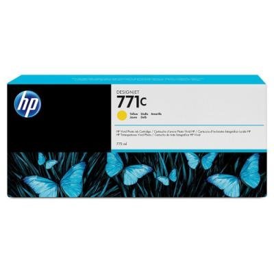 HP 771C Žlutá inkoustová kazeta DesignJet, 775 ml