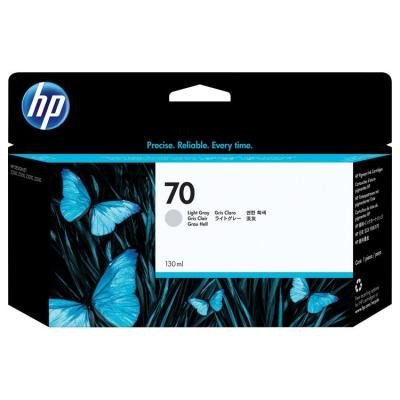 HP 70 světle šedá inkoustová kazeta DesignJet, 130 ml