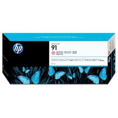 HP 91 světle purpurová pigmentová inkoustová kazeta, 775 ml