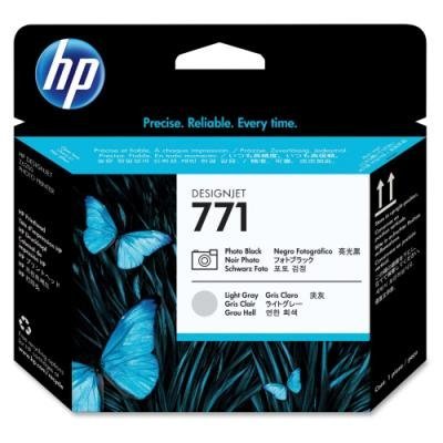 HP 771 Fotografická Černá/světle šedá tisková hlava DesignJet