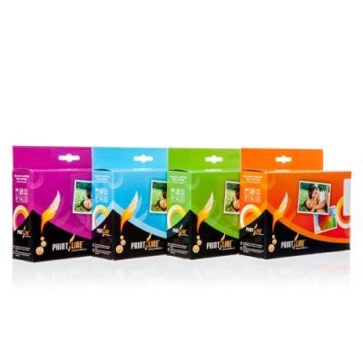 PRINTLINE Multipack kompatibilní s HP 364XL /  pro Photosmart B8550 , C5380  / 1 x 23 ml + 3 x 13 ml, C,M,Y,BK, čip