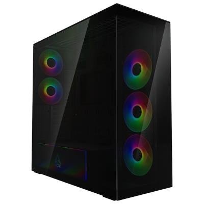 ARCTIC skříň Xtender / E-ATX / 2x120mm ARGB fan / 2xUSB / USB-C / tónované sklo / černá