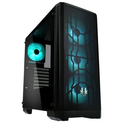 BitFenix skříň Nova Mesh TG / ATX / 4x120mm / USB 3.0 / RGB / tvrzené sklo / černá