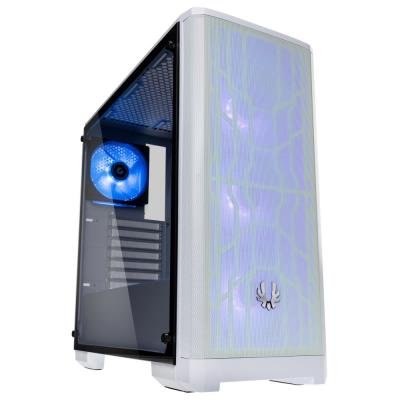 BitFenix skříň Nova Mesh TG / ATX / 4x120mm / USB 3.0 / RGB / tvrzené sklo / bílá