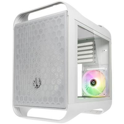 BitFenix skříň Prodigy M 2022 / mATX / 1x60mm +3x120mm ARGB fan / 2xUSB 3.0 / tvrzené sklo / bílá