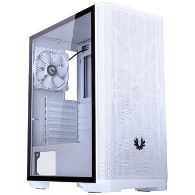 BitFenix skříň Mesh SE TG / ATX / 120 mm fan / 2xUSB 3.0 / mesh panel / tvrzené sklo / bílá