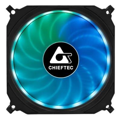 CHIEFTEC ventilátor Tornado / 120mm fan / RGB LED / ultratichý 16 dBa