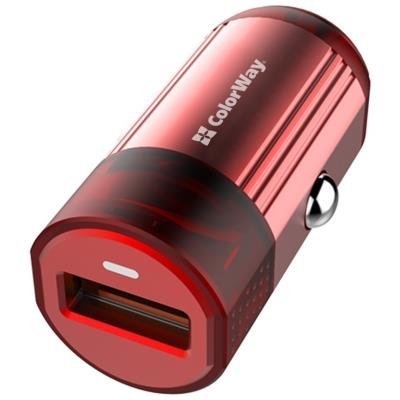ColorWay nabíječka do auta 1x USB 18W