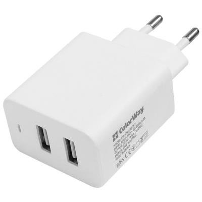 ColorWay napájecí adaptér 2x USB 24W
