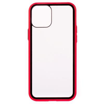 ColorWay Smart Clear Case na iPhone 12 Pro červený